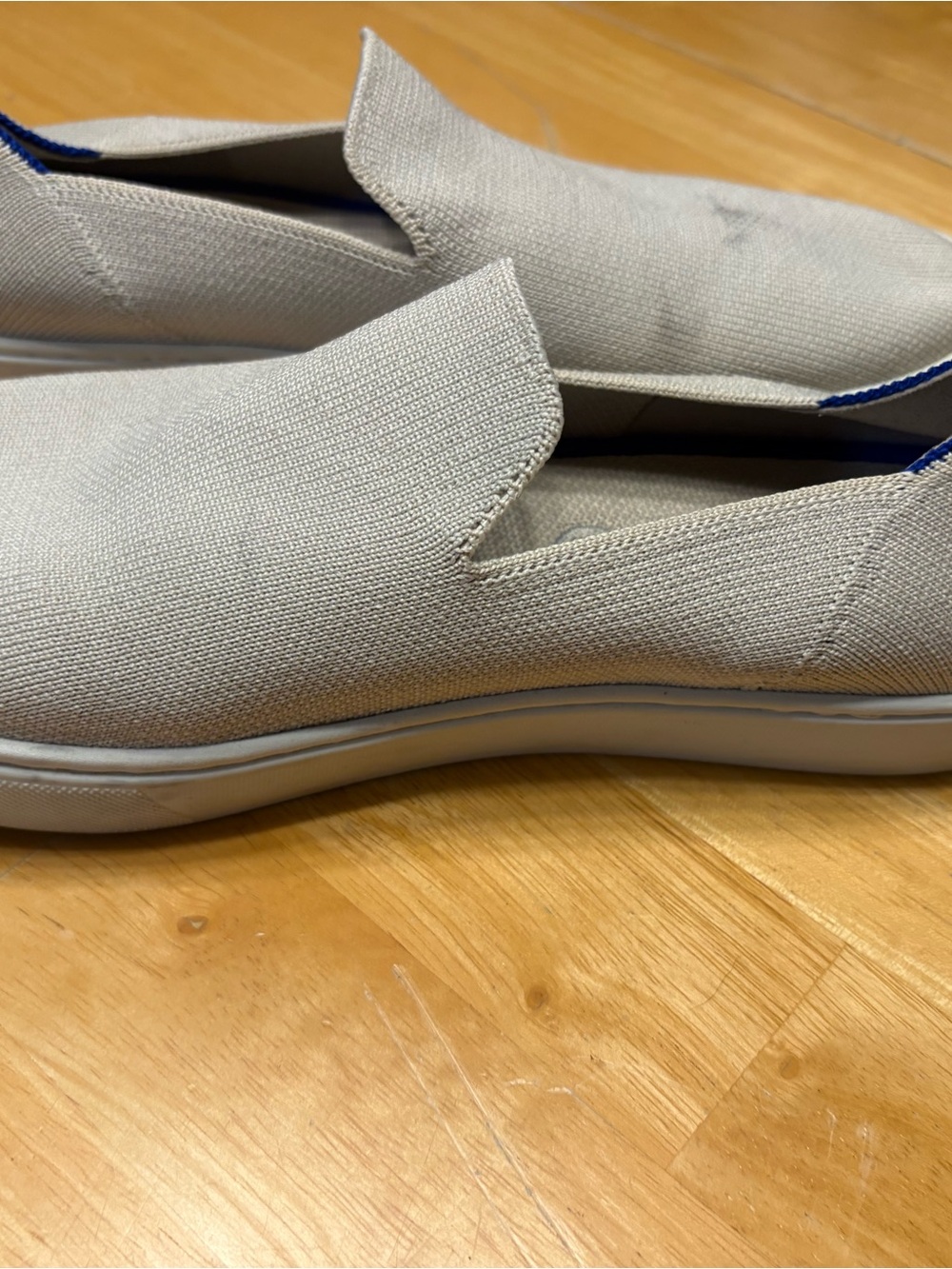 Rothy's Light Tan women’s Knit Slip-On Loafers